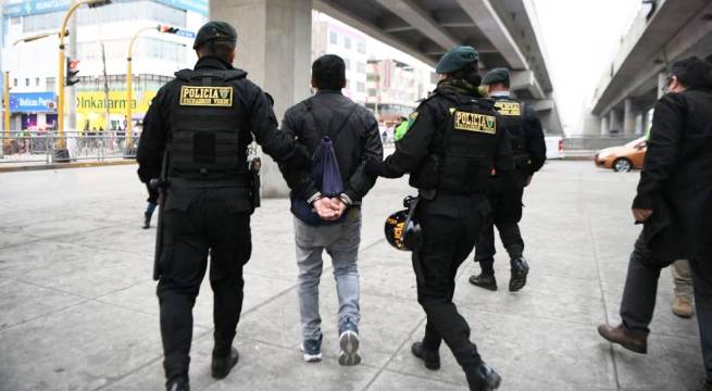 Condenados por flagrancia podrían recibir penas desde 2 días de cárcel hasta cadena perpetua