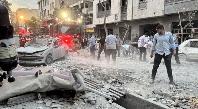 Ataques de Israel contra Irán dejan al menos 95 heridos y varios muertos
