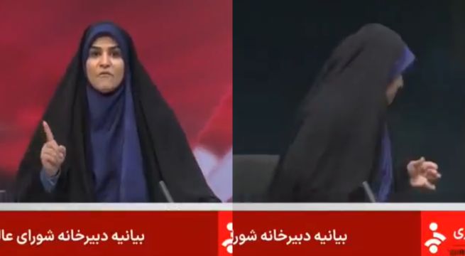 Israel bombardea canal de TV en Irán mientras transmitía EN VIVO | VIDEO