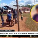 Comunidad indígena sufre de enfermedad desconocida: 4 niños han muerto