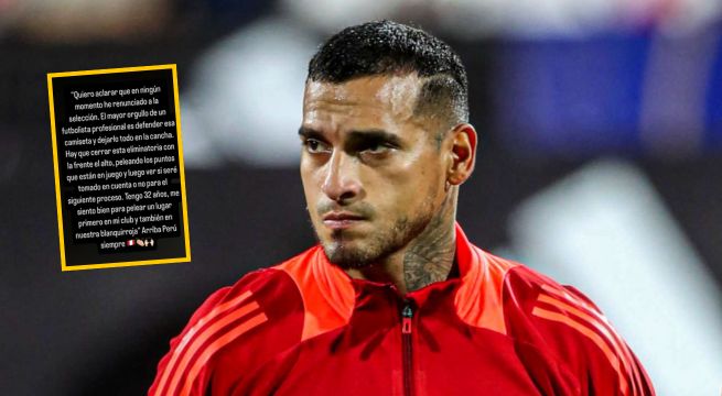 Miguel Trauco se pronuncia y niega haber renunciado a la selección peruana