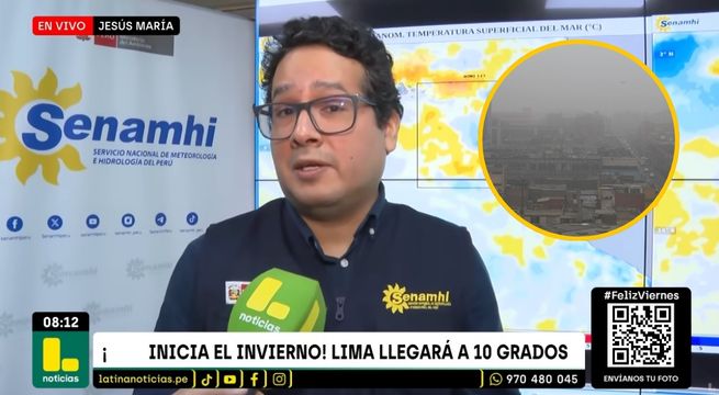Invierno será más frío: humedad llegó al 100% en Lima