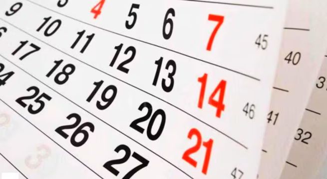 ¿Habrá fin de semana largo en Perú por el feriado del 29 de junio?