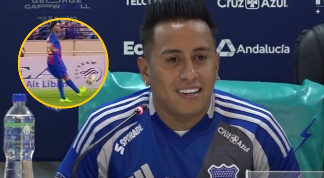 Christian Cueva fue comparado con Ronaldinho tras su presentación en Emelec