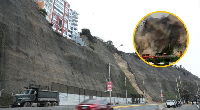 Fiscalía verifica estado de geomallas en la Costa Verde