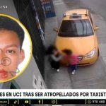Taxista en estado de ebriedad atropelló a dos menores: una está en UCI | VIDEO