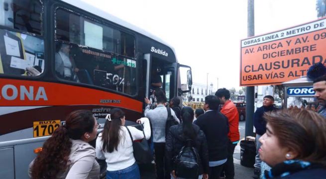 Diversas empresas de transporte no acatarán paro nacional este 18 de junio