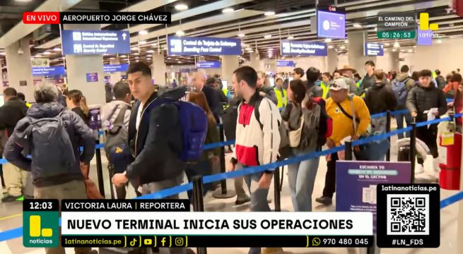 Este será el primer vuelo de la historia del nuevo aeropuerto Jorge Chávez