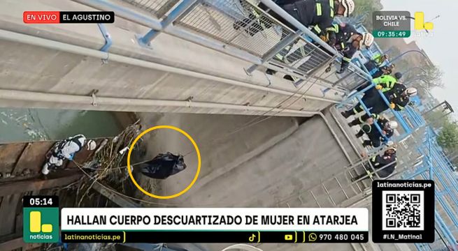 Hallan cuerpo cercenado en planta de tratamiento de agua de Sedapal