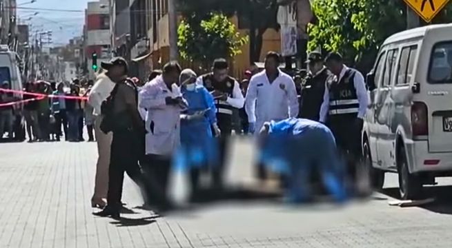 Hombre muere tras ser apuñalado cerca a la Plaza de Armas de Arequipa | VIDEO