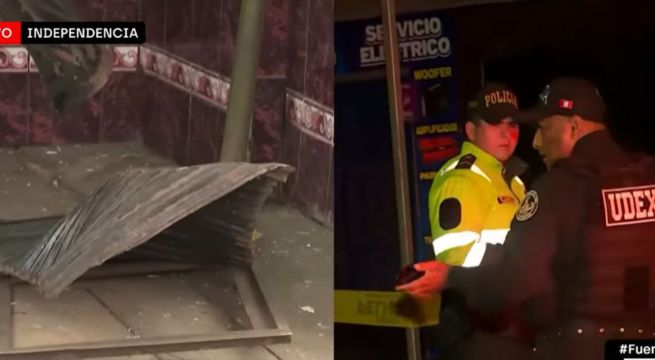 Extorsionadores exigen S/20 mil y detonan explosivo en local de tapicería: dueña piensa cerrar su negocio
