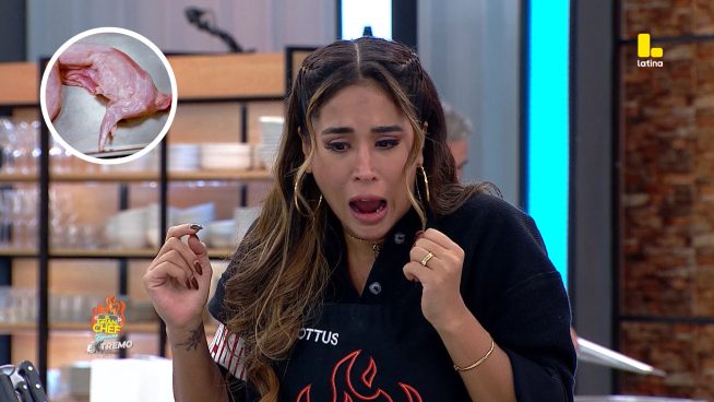 El Gran Chef Famosos: Yiddá Eslava casi ACUCHILLA a Peláez por accidente