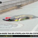 La Victoria: anciana muere atropellada por cúster tras salir de consulta médica
