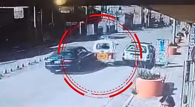 Mototaxista con discapacidad queda herido tras ser embestido por auto en Juliaca | VIDEO