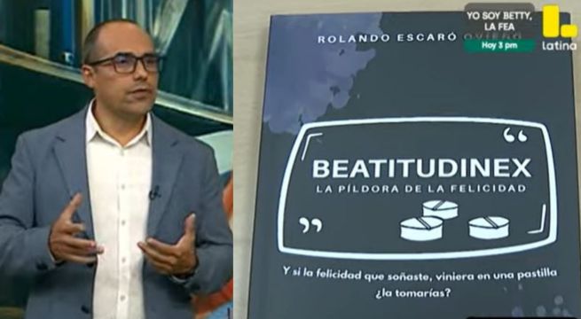 Rolando Escaró, periodista de Latina, presenta su novela 