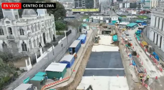 Paseo Colón se prepara para reabrir tras avance del 72% en la Línea 2 del Metro de Lima