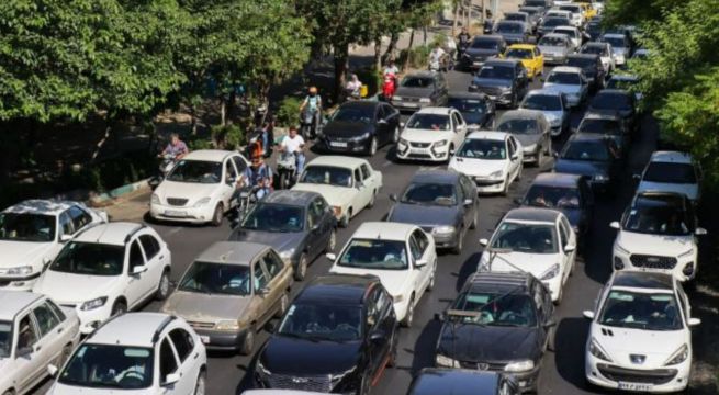 Irán: habitantes de Teherán tratan de huir de la capital y se genera gran congestión