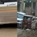 Obra inconclusa deja vía llena de lodo en VMT: niños y adultos mayores son los más afectado