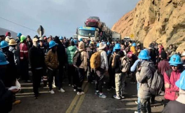 Abastecimiento de oxígeno para hospitales en riesgo por bloqueos de carreteras