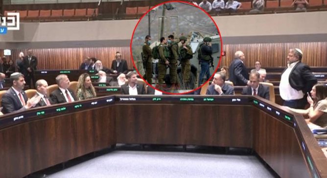 Aprueba moción en Israel para anexar todo Cisjordania a su territorio