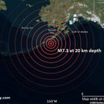 Sismo de 7.2 sacude Alaska y activa la alerta de tsunami