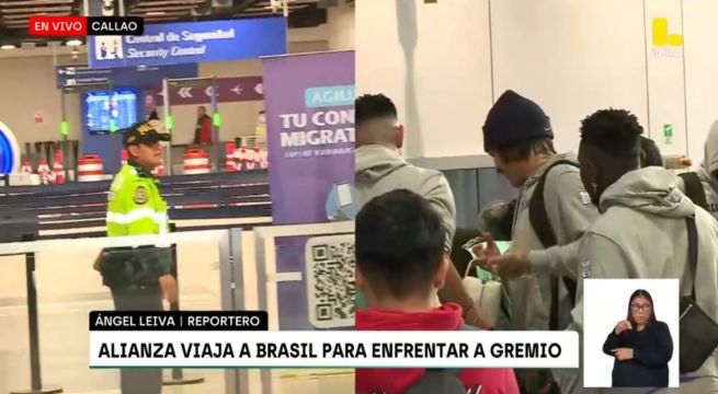 Alianza Lima viajó a Brasil para enfrentar a Gremio por la Copa Sudamericana | VIDEO