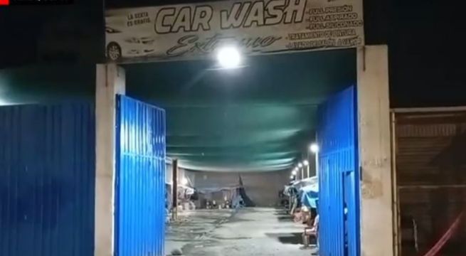 Sicarios disparan más de 12 veces contra car wash y graban ataque
