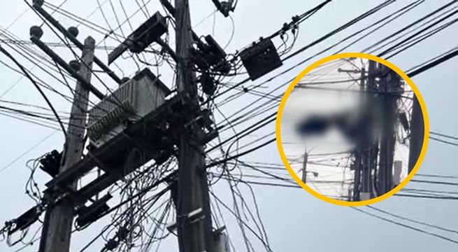 Chile: hombre termina electrocutado tras intentar robar cables de alumbrado público