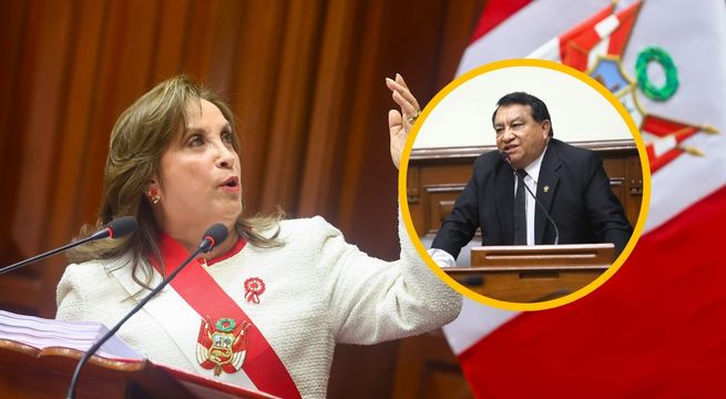 Congresista José Luna duerme durante Mensaje a la Nación de Dina Boluarte | VIDEO