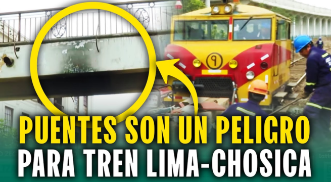 Cruces peligrosos en ruta del tren Lima - Chosica: “Los rieles están expuestos al paso peatonal”