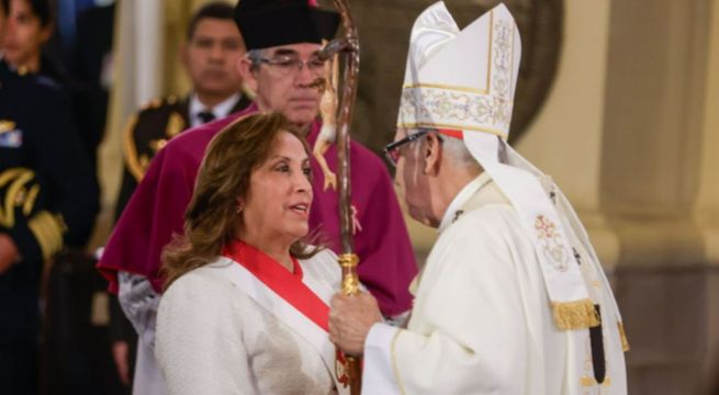 Arzobispo de Lima en misa Te Deum: “Ser dirigente no es actuar como un simple y triste funcionario”