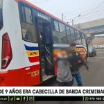 El Agustino: desarticulan banda criminal liderada por niño de 9 años | VIDEO