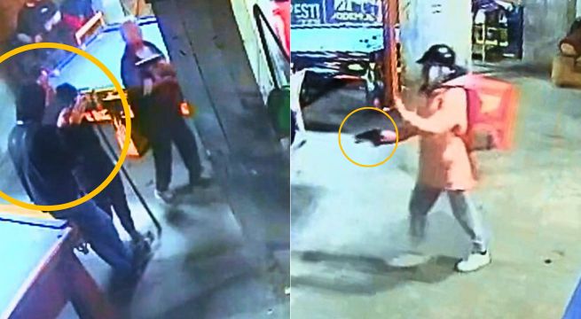 Falso delivery asesina a hombre con 12 balazos en un billar | VIDEO