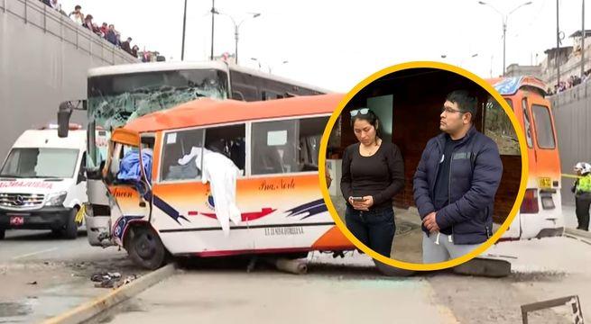 Familiares del chofer del 'Anconero' tras trágico choque con Metropolitano: 