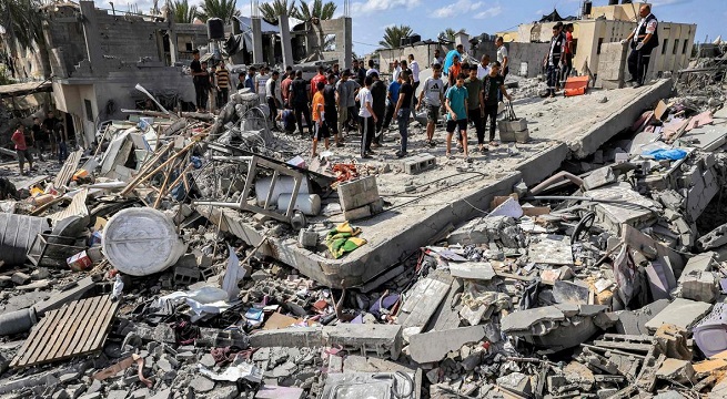 Ataque aéreo en Gaza deja 10 muertos, entre ellos seis niños que recolectaban agua