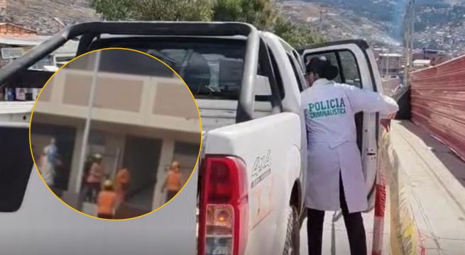 Sicarios irrumpen en obra de colegio y se enfrentan a trabajadores: hay 3 heridos y 7 detenidos