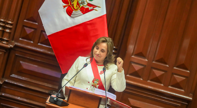 ¿Cuánto tiempo duró el Mensaje a la Nación de la presidenta Dina Boluarte?