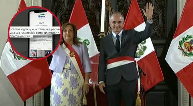 Apoyaba extensión del Reinfo: revelan chats de ministro de Energía y Minas con mineros informales
