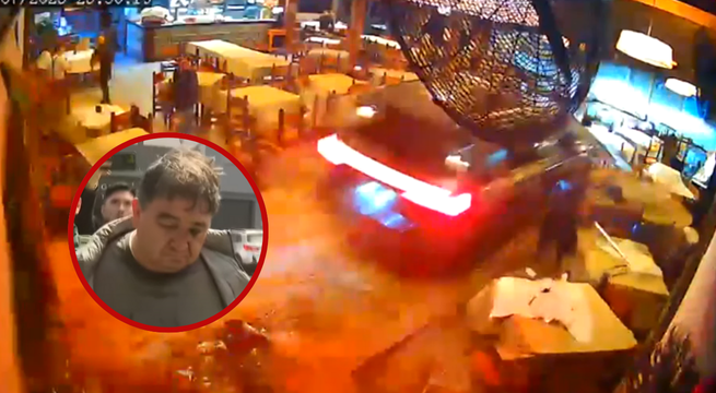 Piden 9 meses de prisión preventiva para hombre que estrelló su camioneta contra restaurante en La Molina