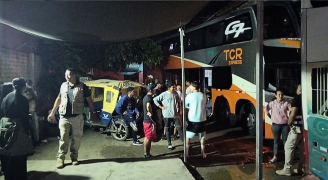 Intervienen bus interprovincial con más de 50 migrantes indocumentados en Tumbes