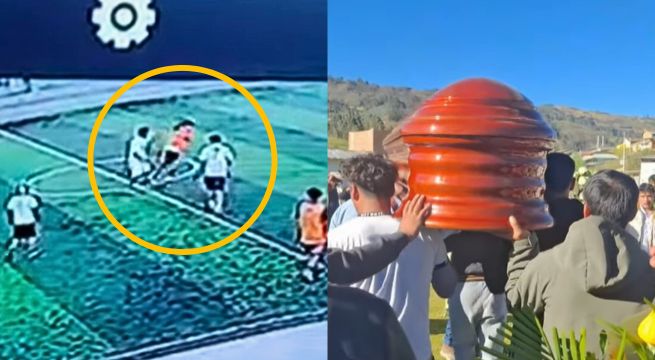 Joven futbolista muere tras recibir una patada en la cabeza en pleno partido | VIDEO