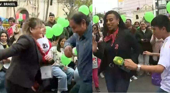 Reporteras de Latina arman la previa más alegre de la Gran Parada Militar con huaino y festejo