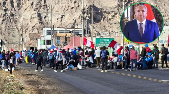 MTC sobre los mineros que bloquean las carreteras: "Se les denunciará penalmente"