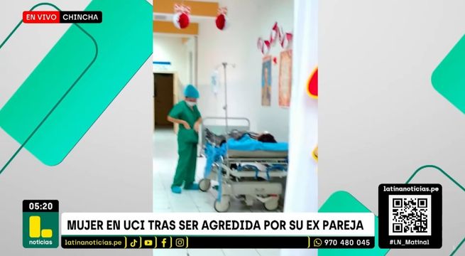 Madre de dos hijos termina en UCI tras ser apuñalada por su expareja | VIDEO