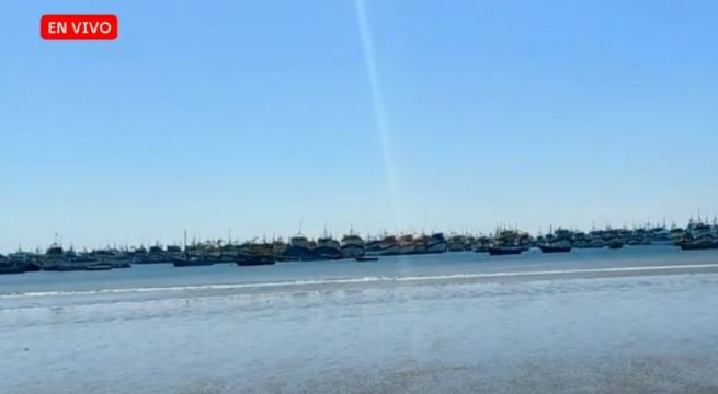 Alerta de tsunami: mar retrocedió más de 200 metros en playa Toril