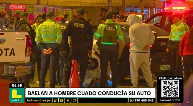 Sicarios matan a joven frente a su madre en San Martín de Porres | VIDEO