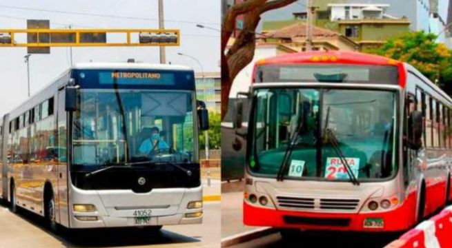 Este es el horario del Metropolitano, Corredores, Línea 1 y más para el 29 de julio