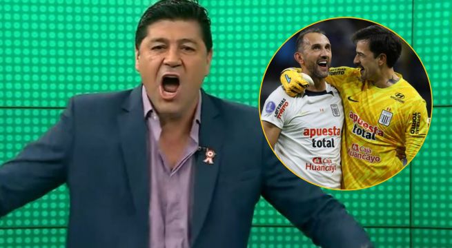 La efusiva celebración de ‘Checho’ Ibarra tras histórica clasificación de Alianza Lima