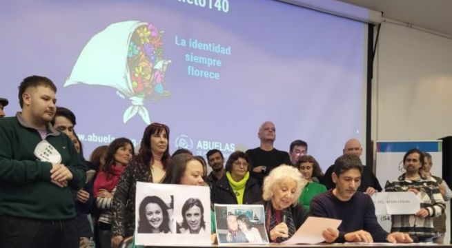 Abuelas de Plaza de Mayo anuncia con emoción la restitución del nieto 140