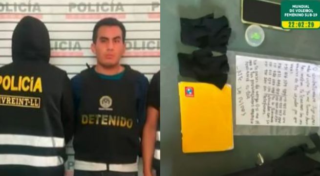 Capturan a universitario por extorsionar a docente: exigía pago de mil soles